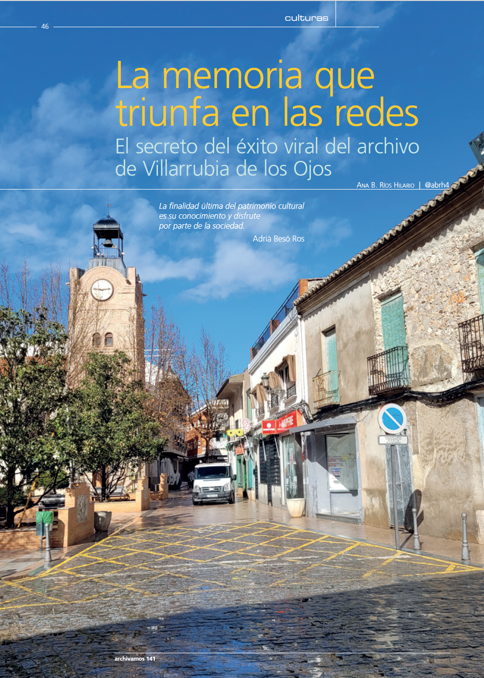 La memoria que triunfa en las redes El secreto del éxito viral del archivo de Villarrubia de los Ojos